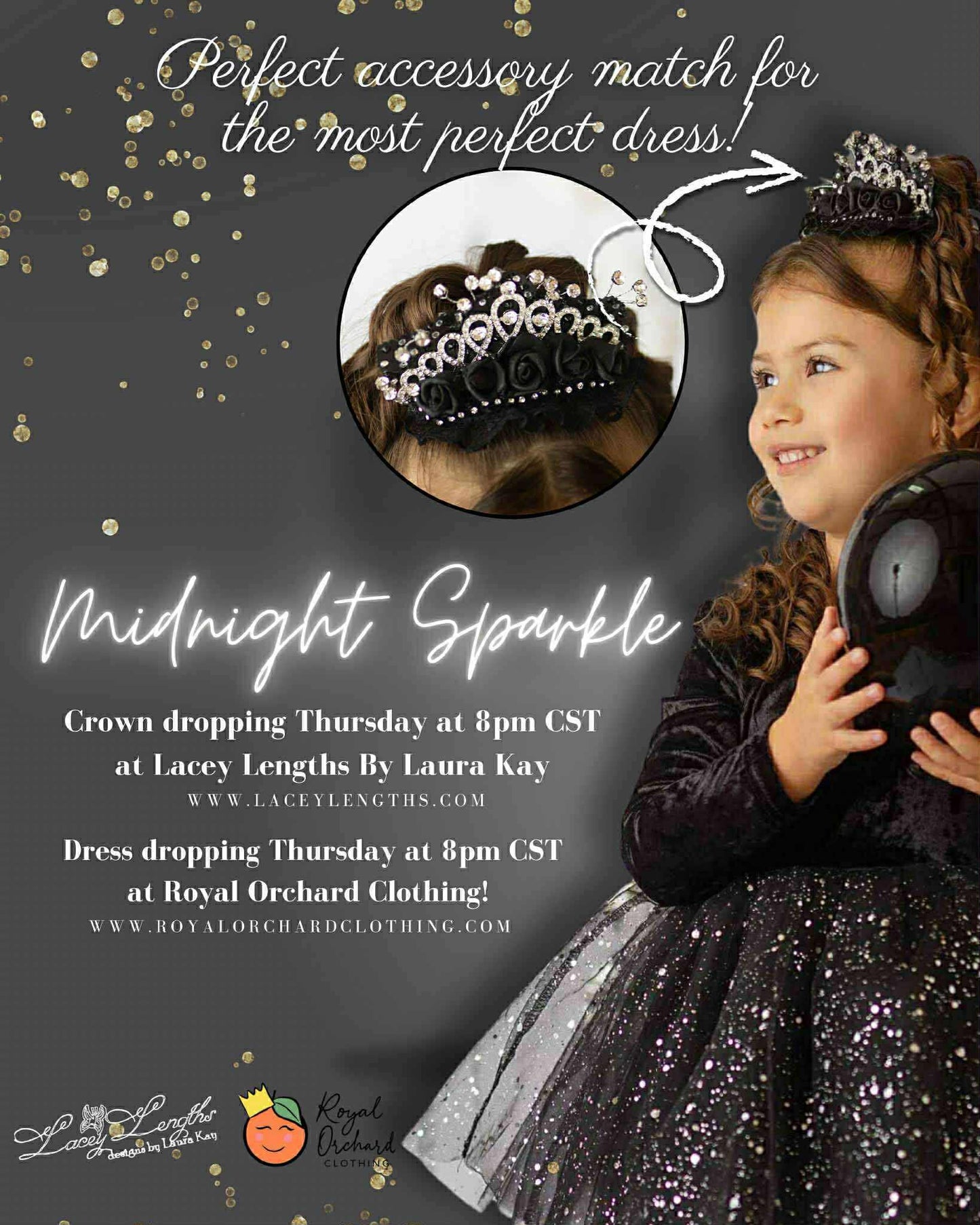 Midnight Sparkle Crown