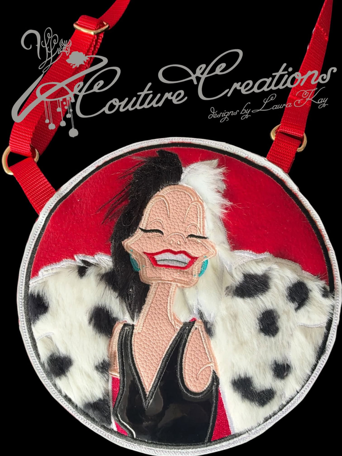 Flat Lay Crossbody Bag - Cruella DeVille