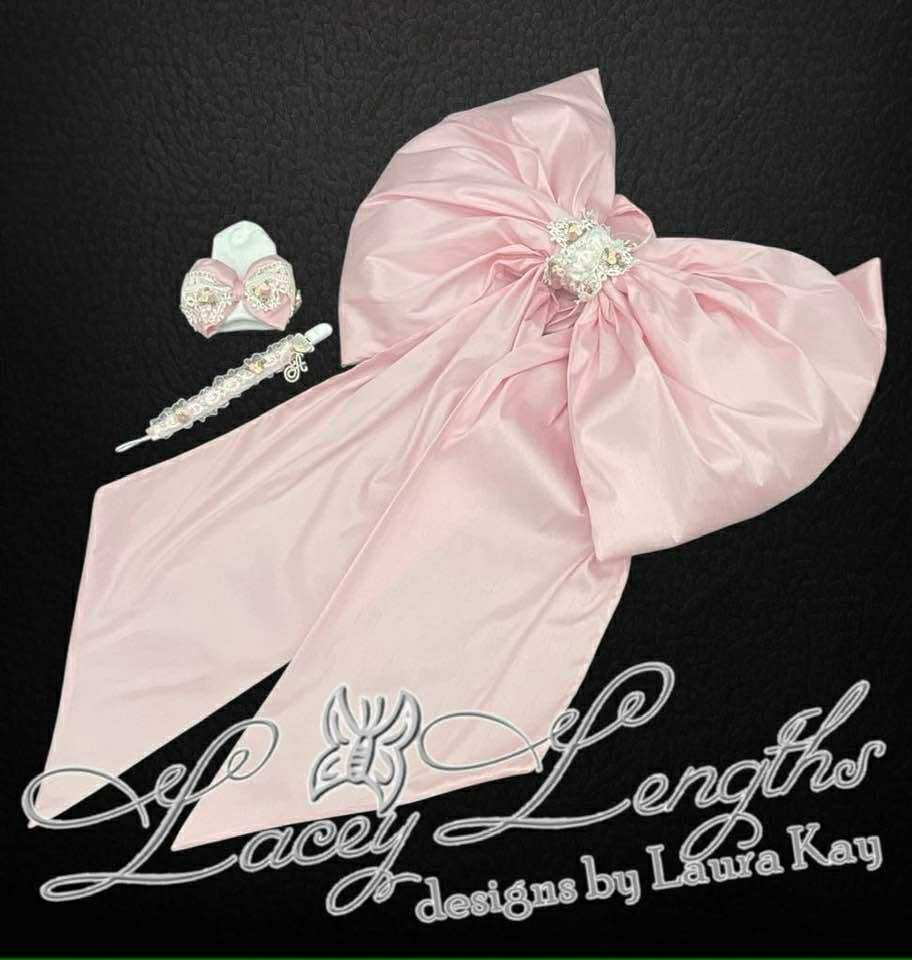 Swaddle Bow / Hospital Hat / Pacifier Clip Sets