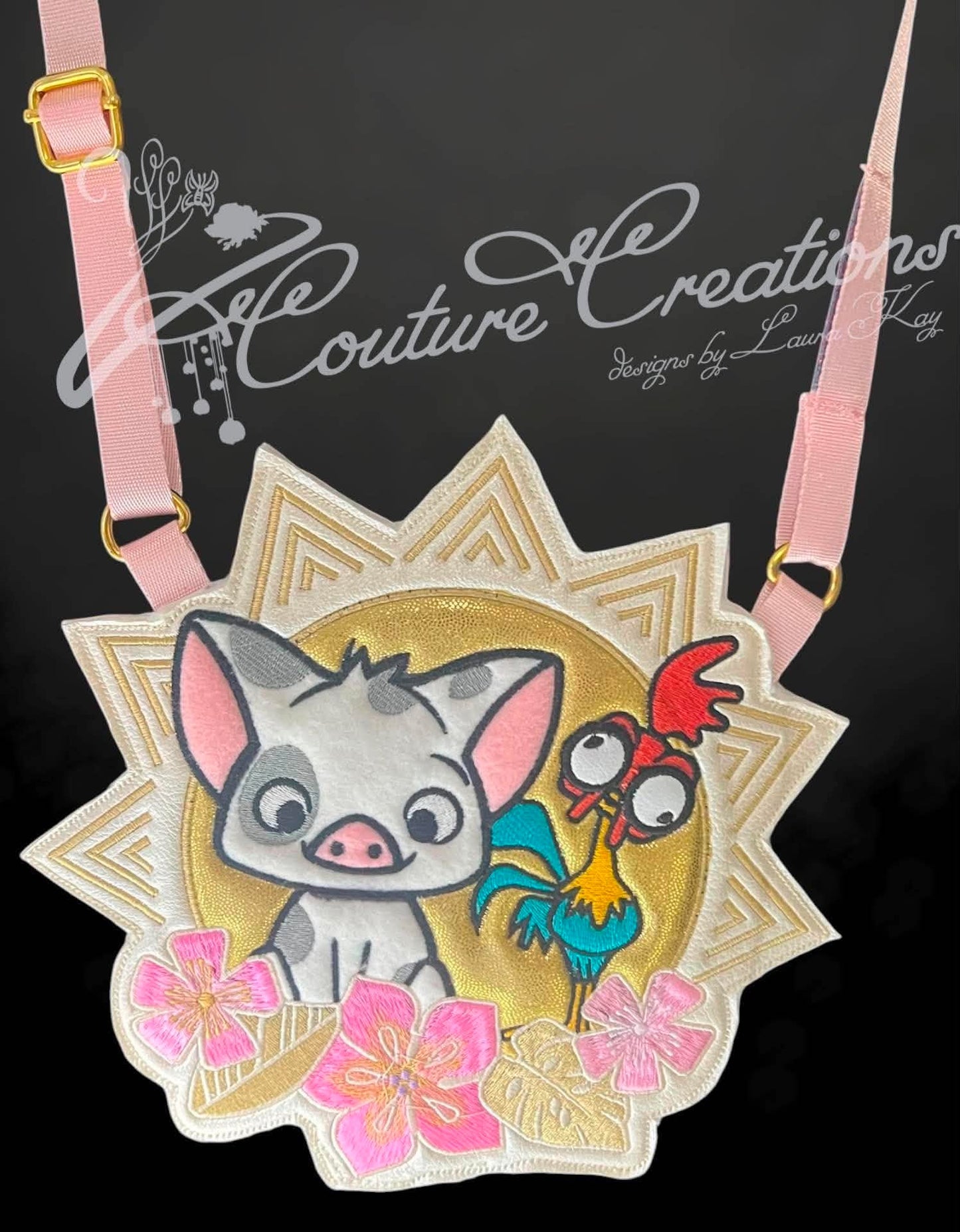 Flat Lay Crossbody Bag - Pua and Hei Hei