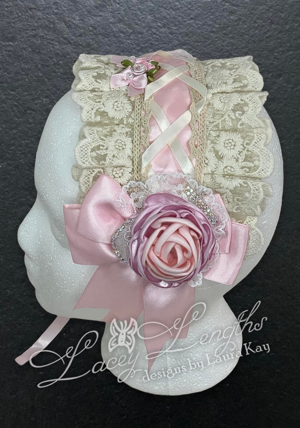 Victorian Headband Bonnet