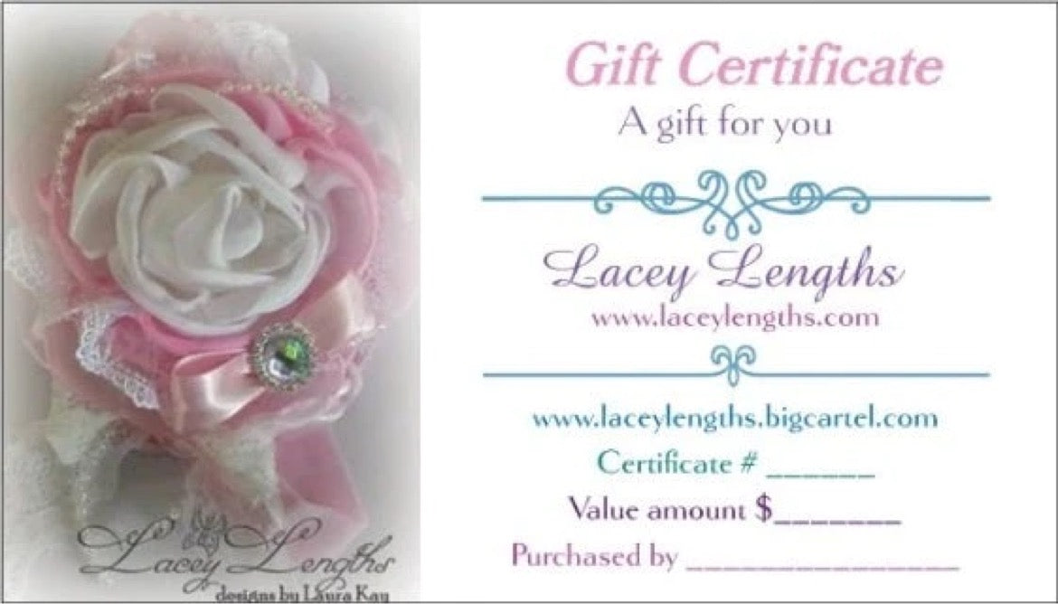 Lacey Lengths Virtual Gift Card