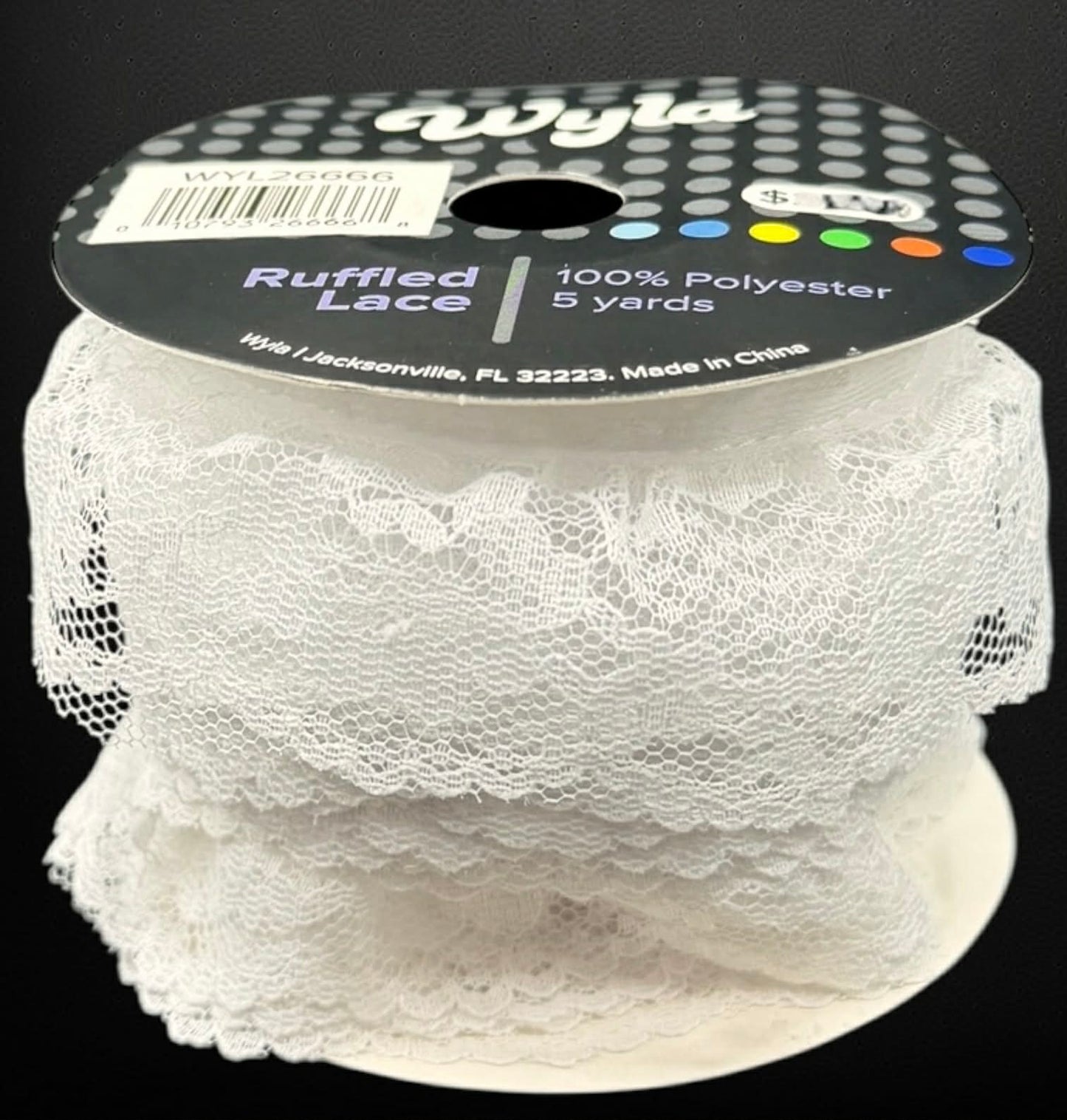 Wyla Ruffled Lace Trim