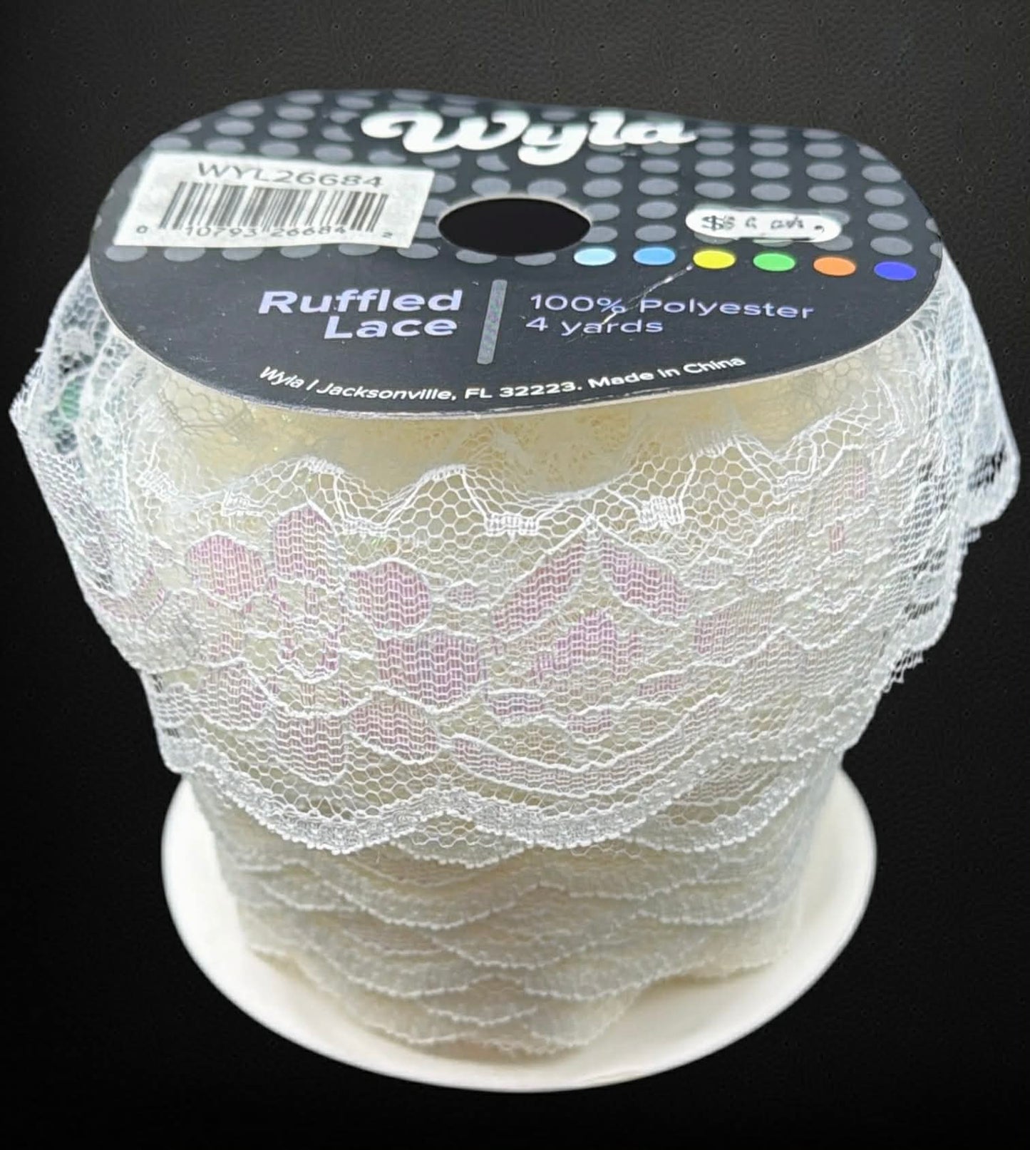 Wyla Ruffled Lace Trim