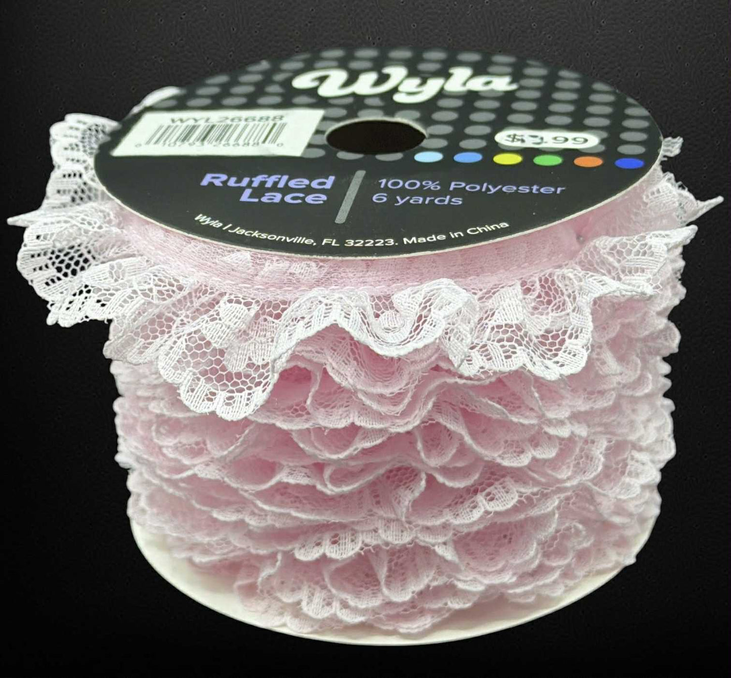 Wyla Ruffled Lace Trim