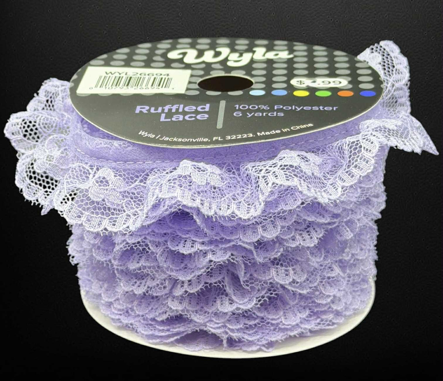 Wyla Ruffled Lace Trim
