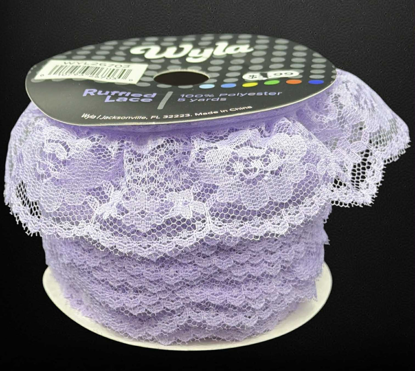 Wyla Ruffled Lace Trim