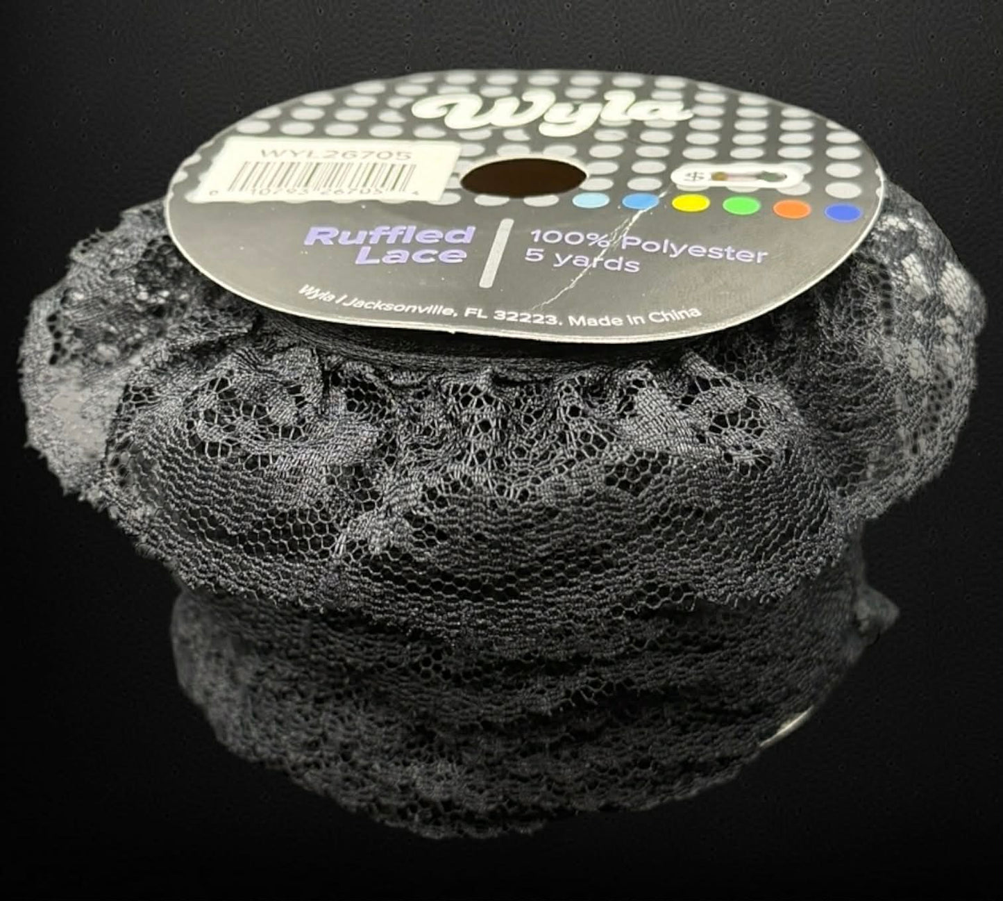 Wyla Ruffled Lace Trim