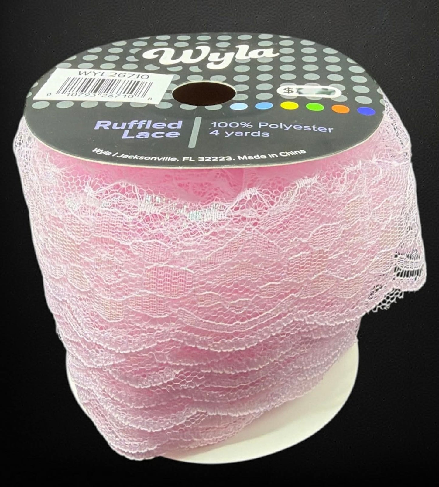 Wyla Ruffled Lace Trim