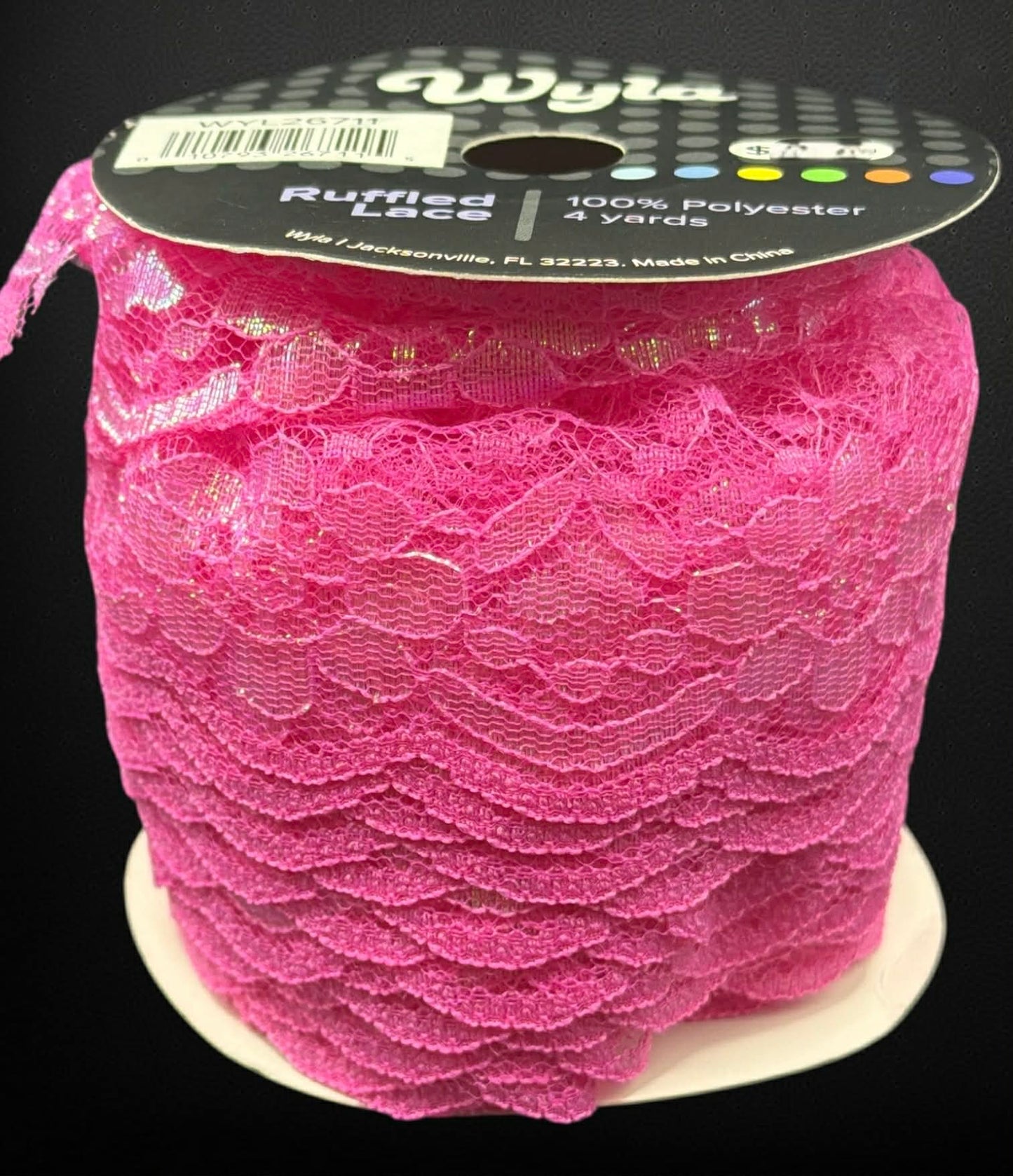 Wyla Ruffled Lace Trim