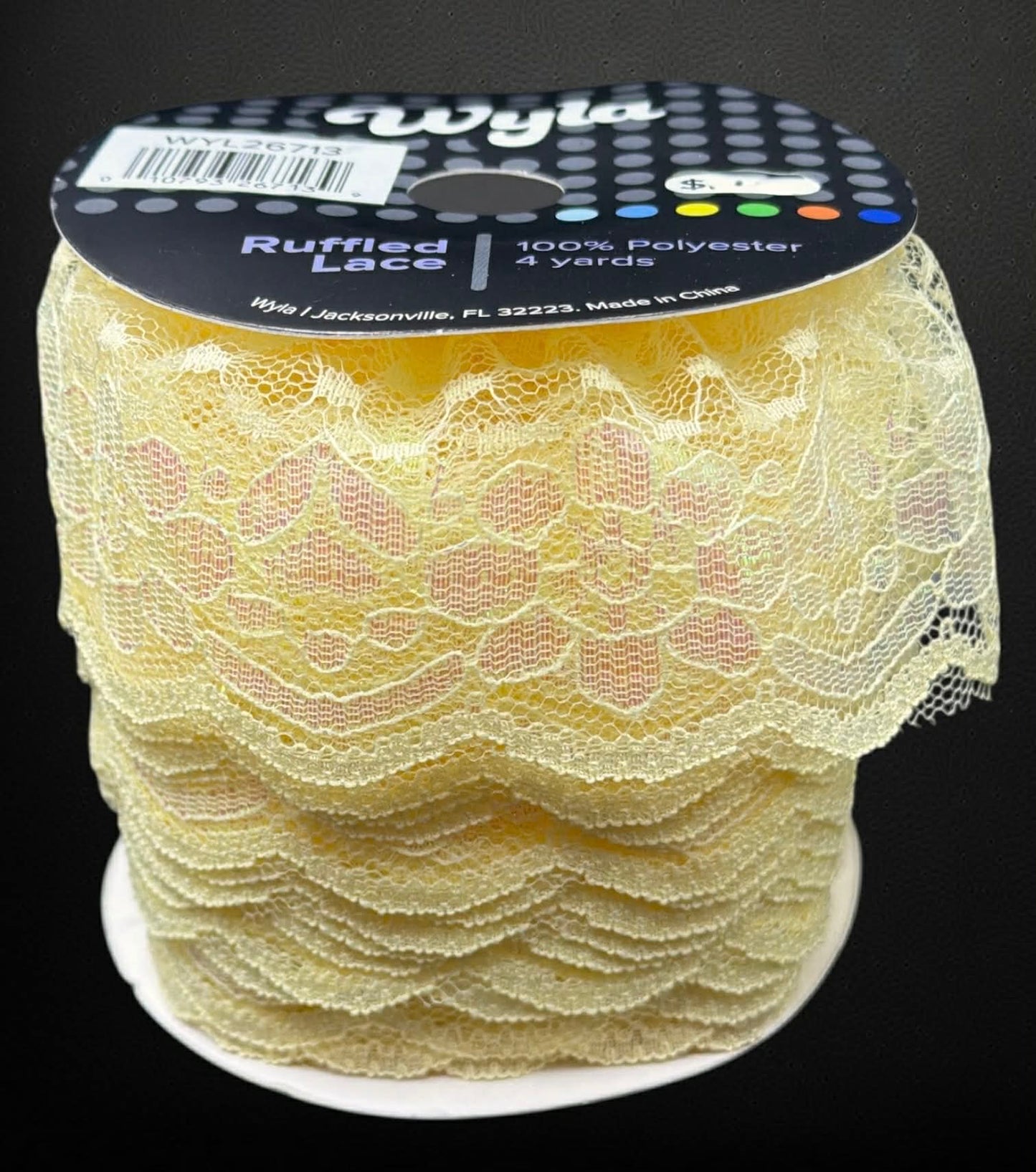 Wyla Ruffled Lace Trim