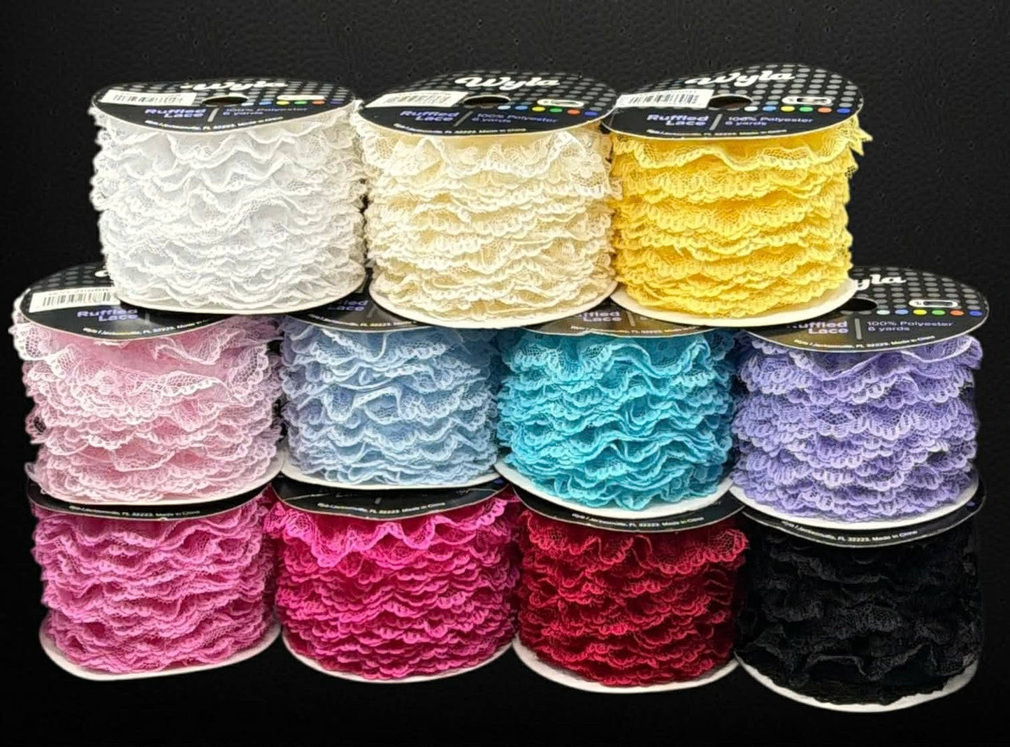 Wyla Ruffled Lace Trim