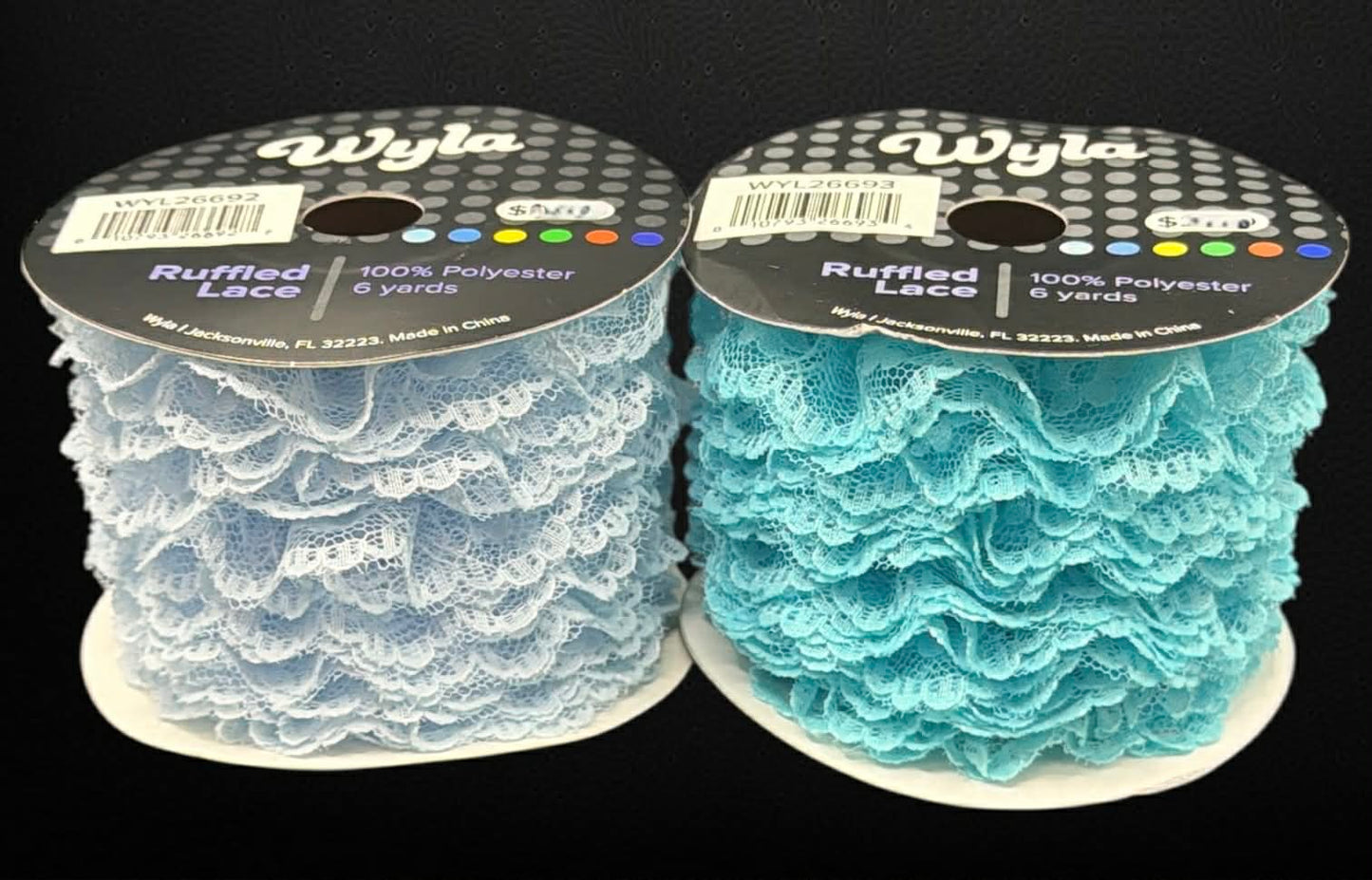 Wyla Ruffled Lace Trim