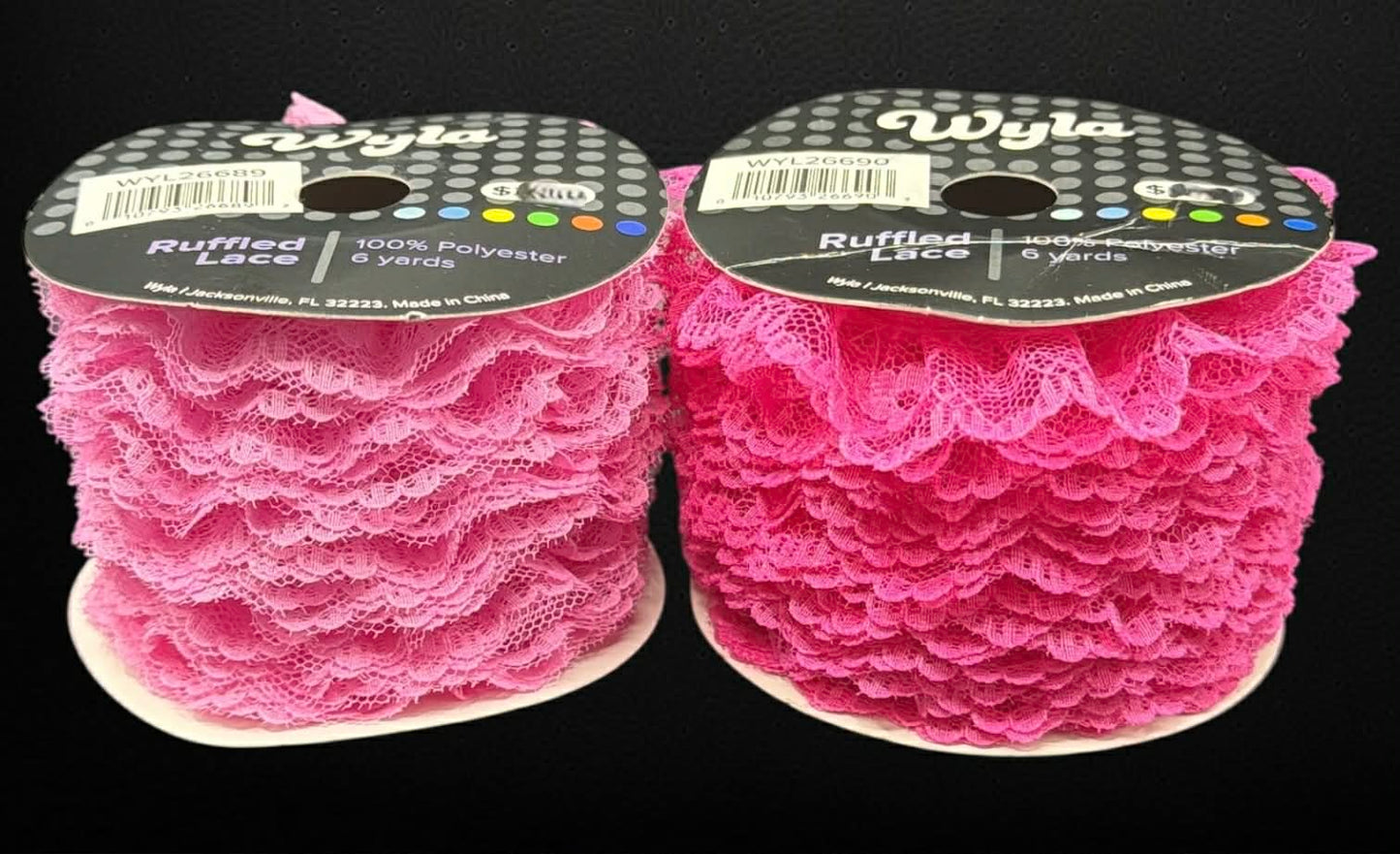 Wyla Ruffled Lace Trim