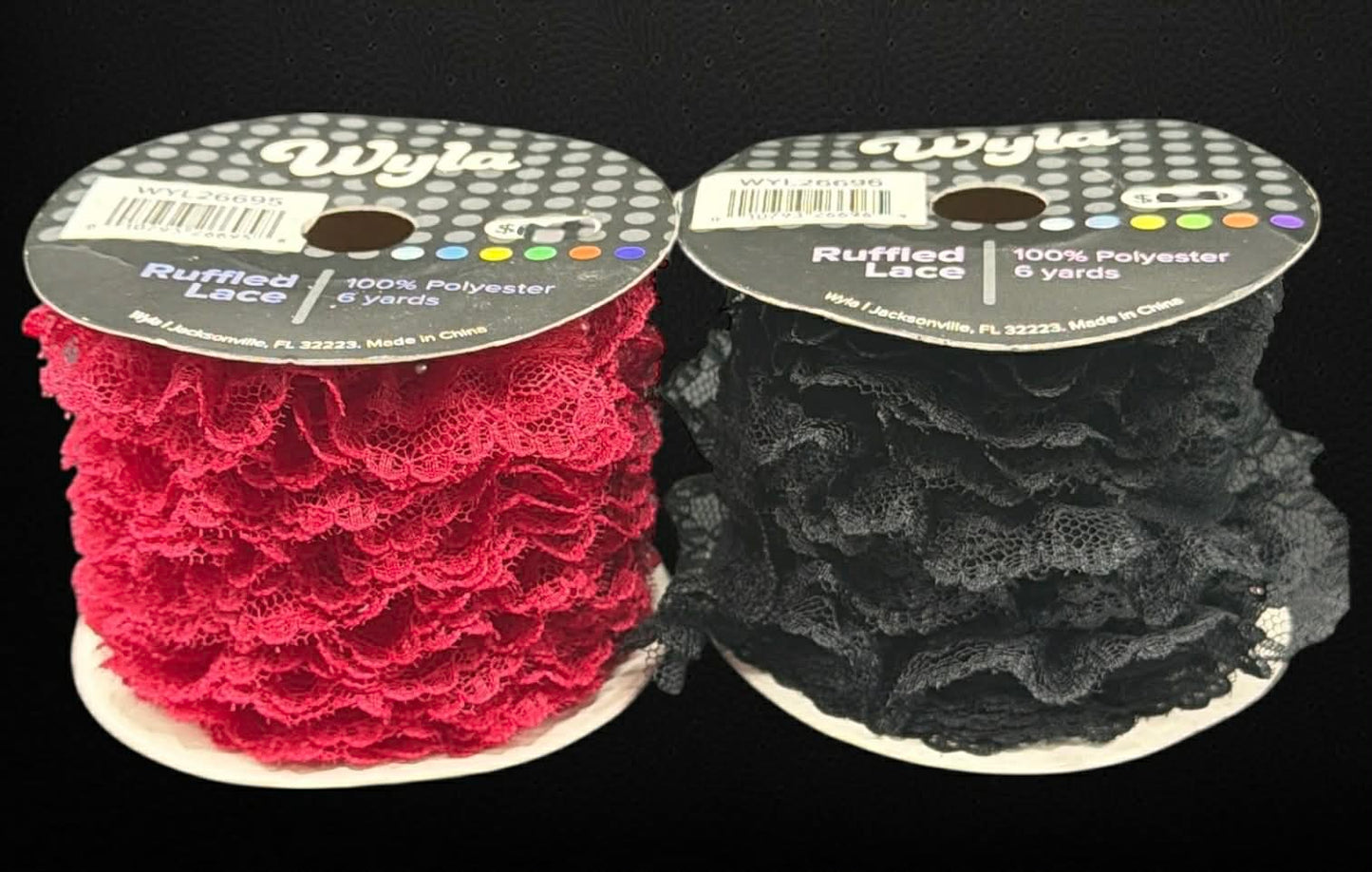 Wyla Ruffled Lace Trim