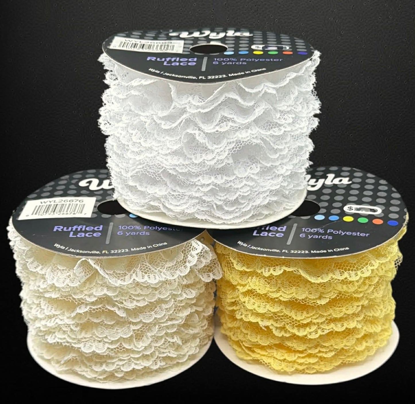 Wyla Ruffled Lace Trim