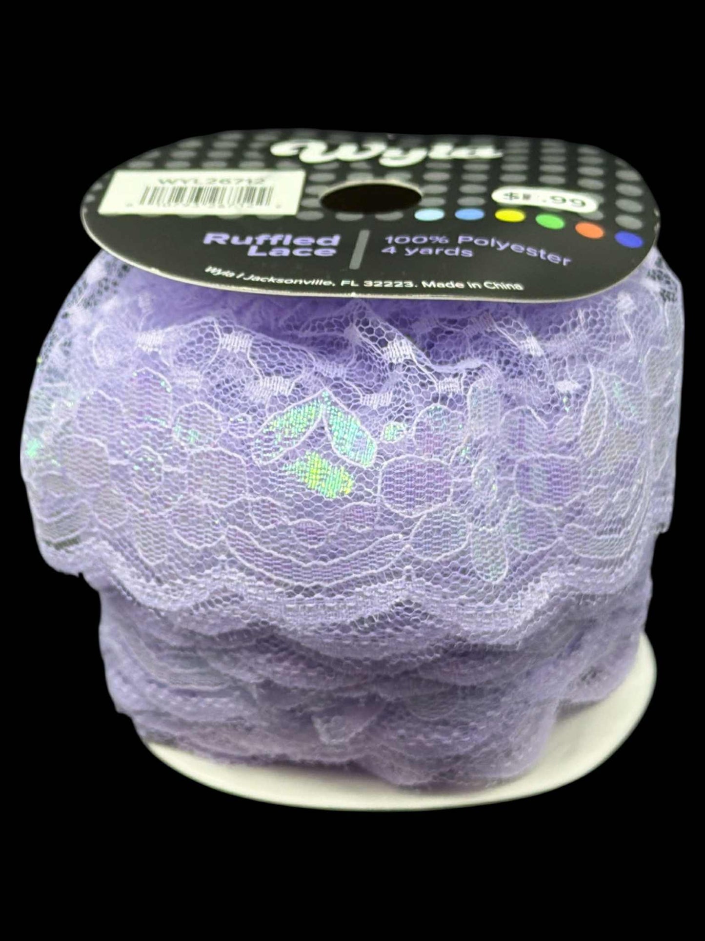 Wyla Ruffled Lace Trim