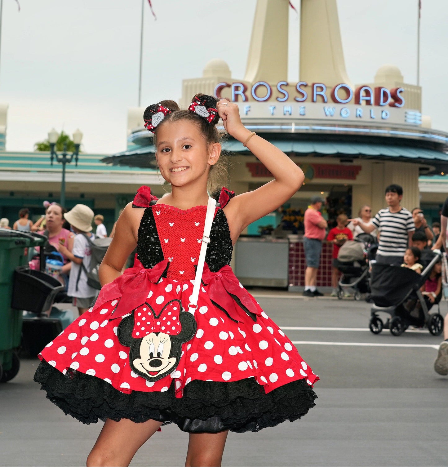 Flat Lay Crossbody Bag - Minnie