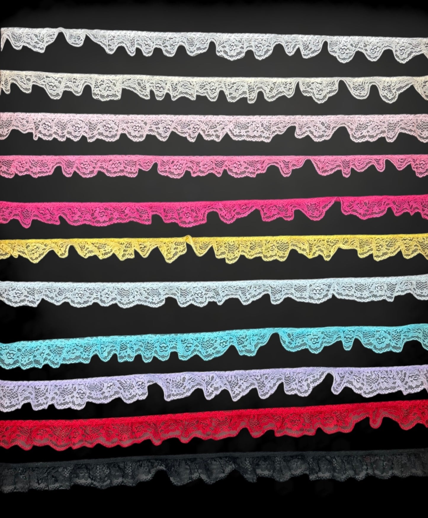 Wyla Ruffled Lace Trim