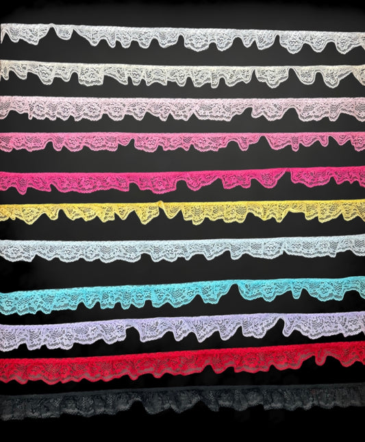 Wyla Ruffled Lace Trim