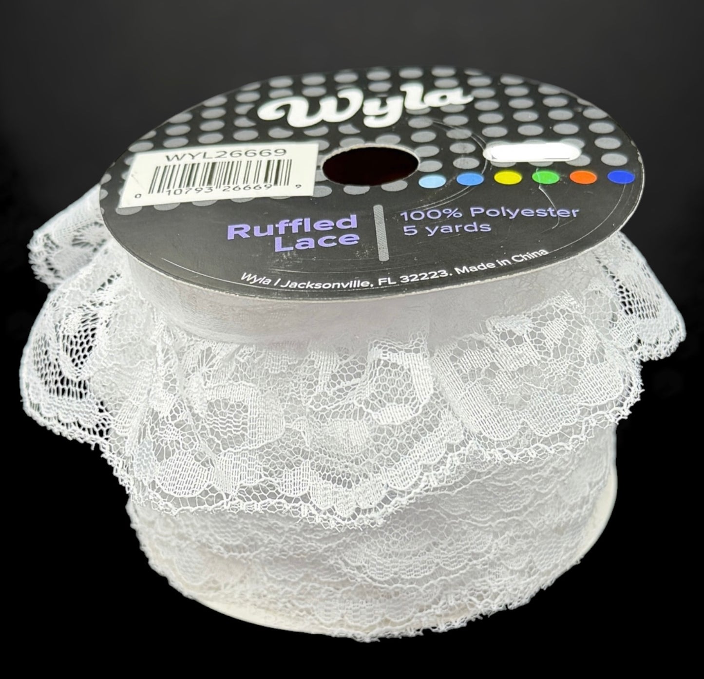 Wyla Ruffled Lace Trim