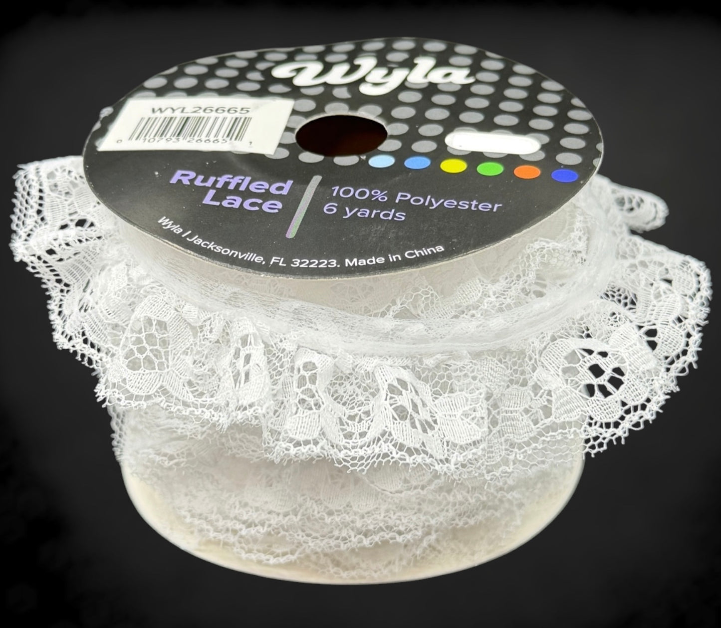 Wyla Ruffled Lace Trim