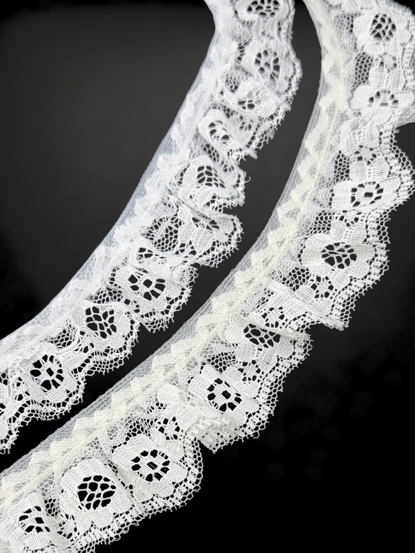 Wyla Ruffled Lace Trim