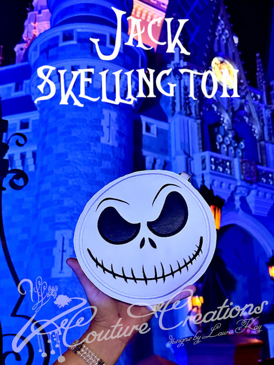 Flat Lay Crossbody Bag - Jack Skellington