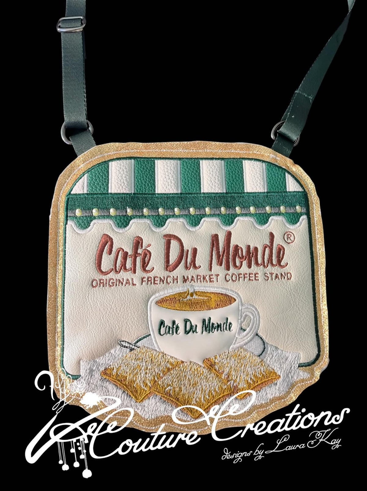 Flat Lay Crossbody Bag - Cafe Du Monde