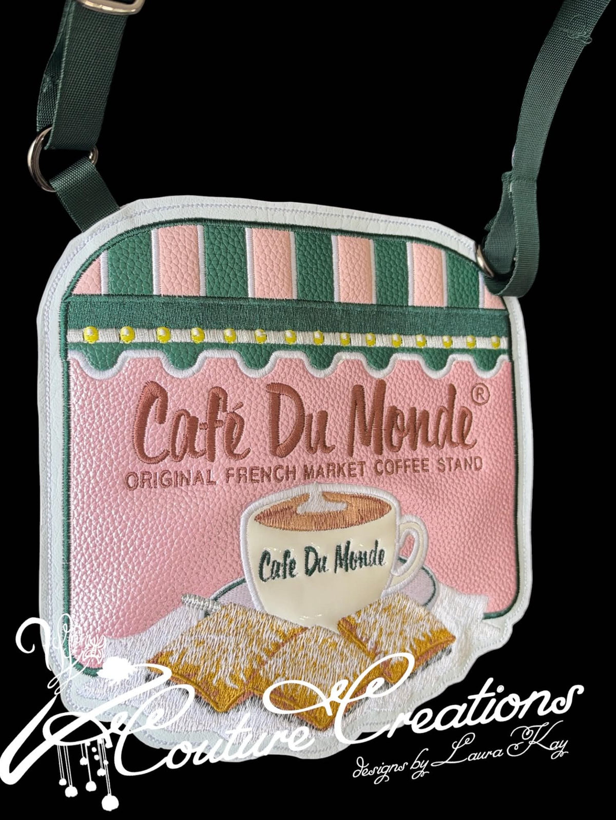 Flat Lay Crossbody Bag - Cafe Du Monde