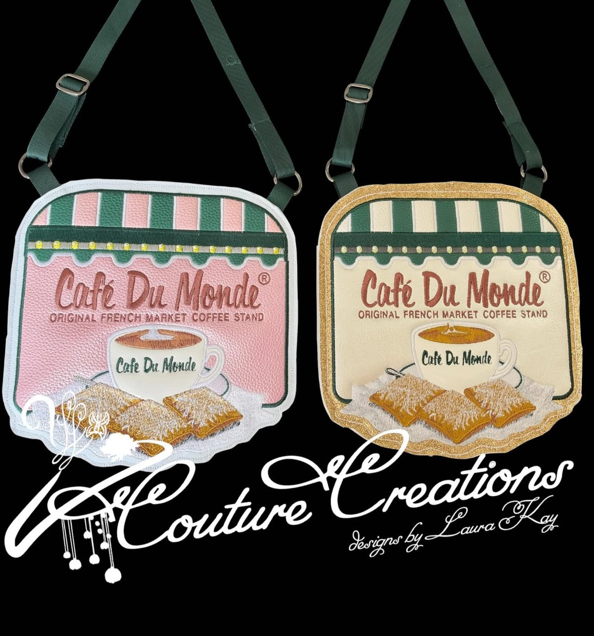 Flat Lay Crossbody Bag - Cafe Du Monde