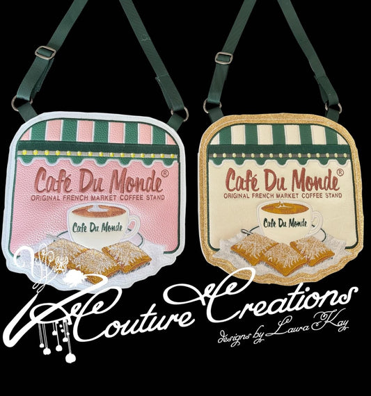 Flat Lay Crossbody Bag - Cafe Du Monde