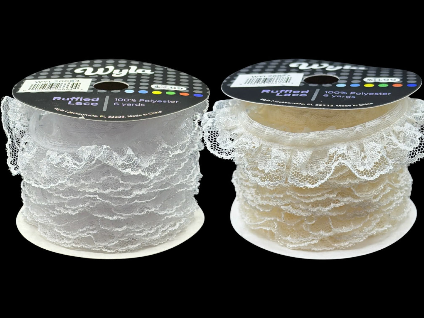 Wyla Ruffled Lace Trim