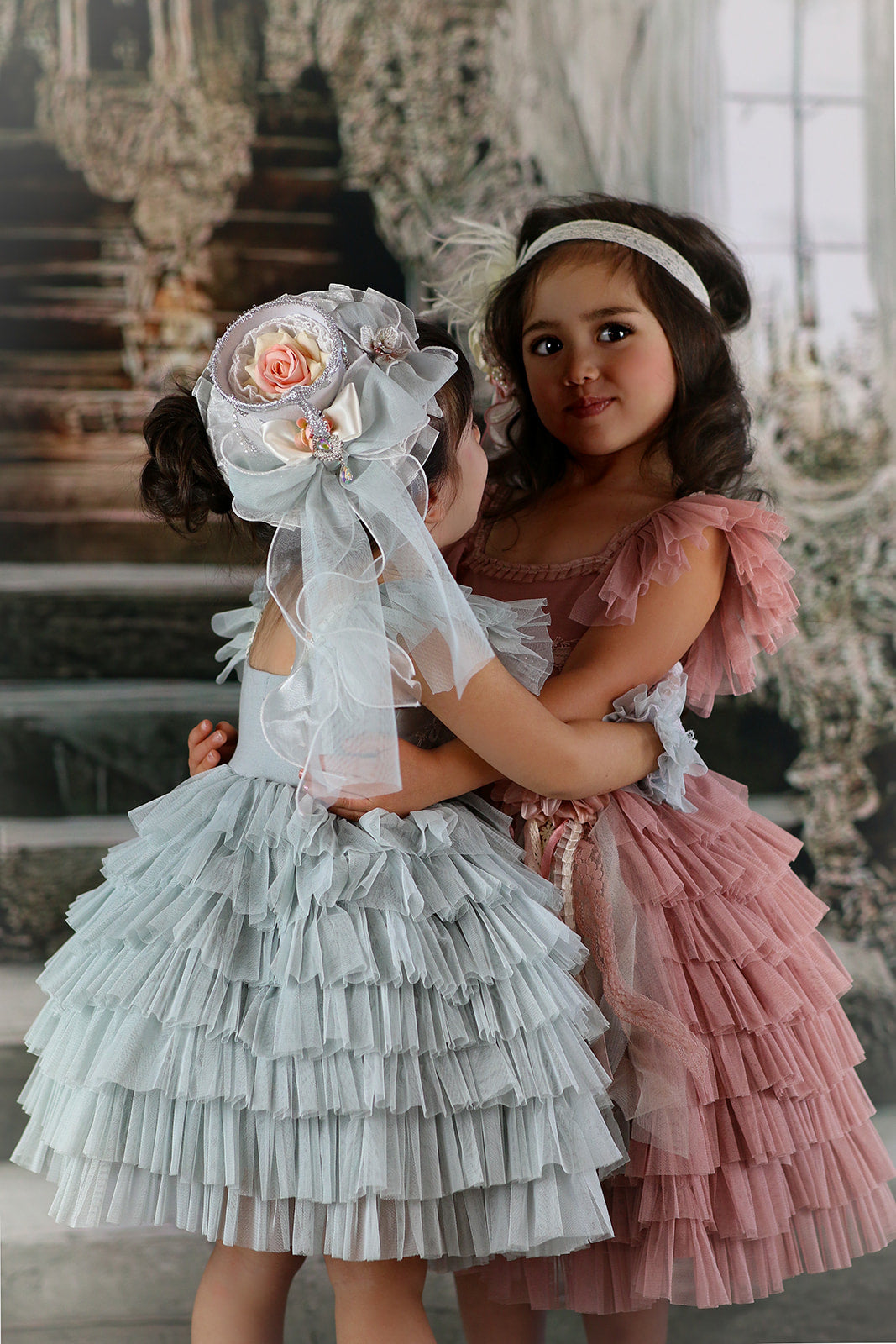 Abigail Dress with Hair Bloom Bundle