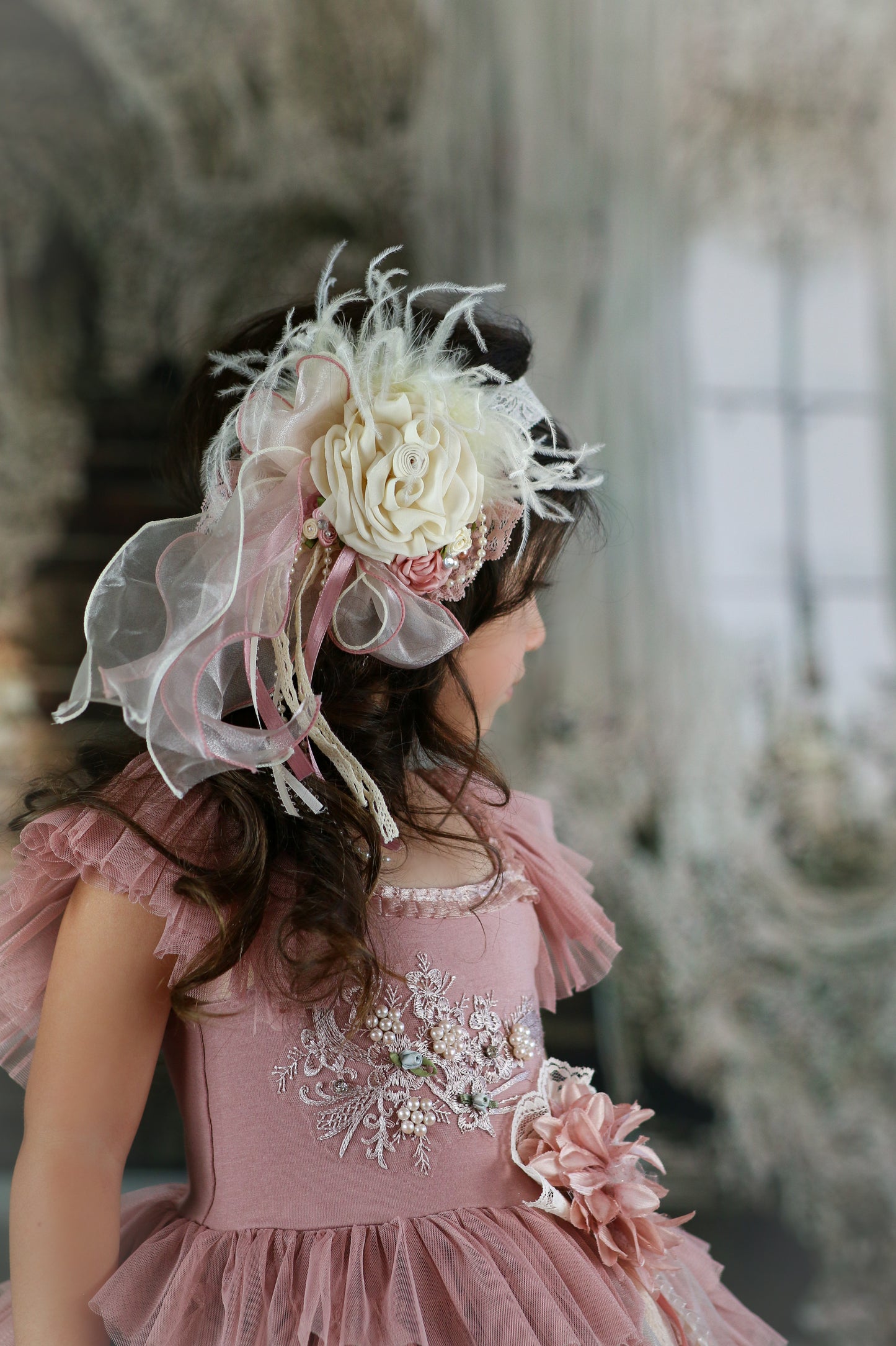 Abigail Dress with Hair Bloom Bundle