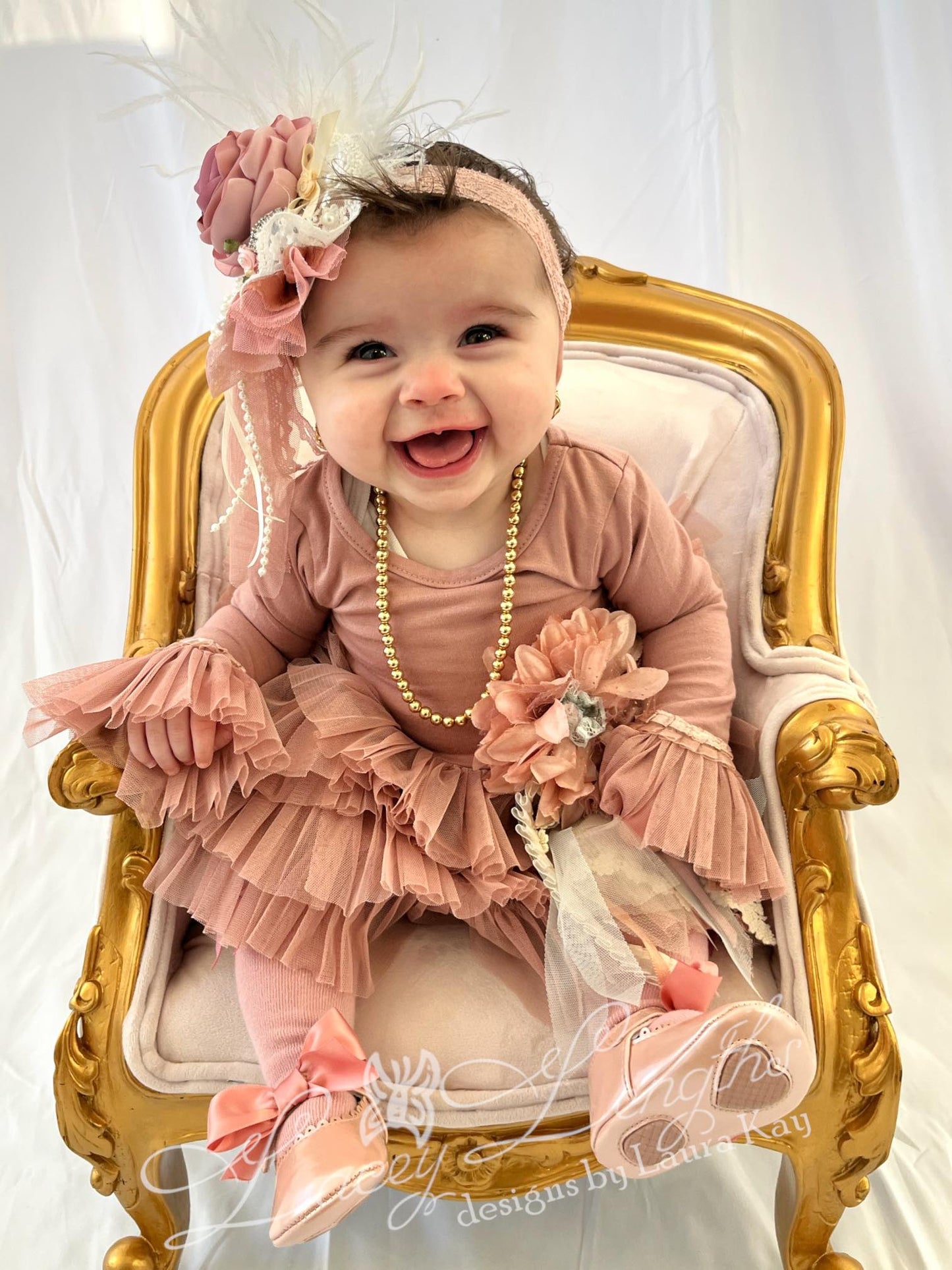 Anna Dress with Hair Bloom Bundle