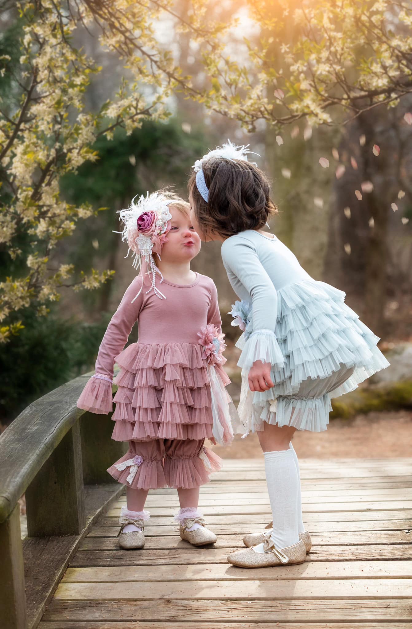 Anna Dress with Hair Bloom Bundle