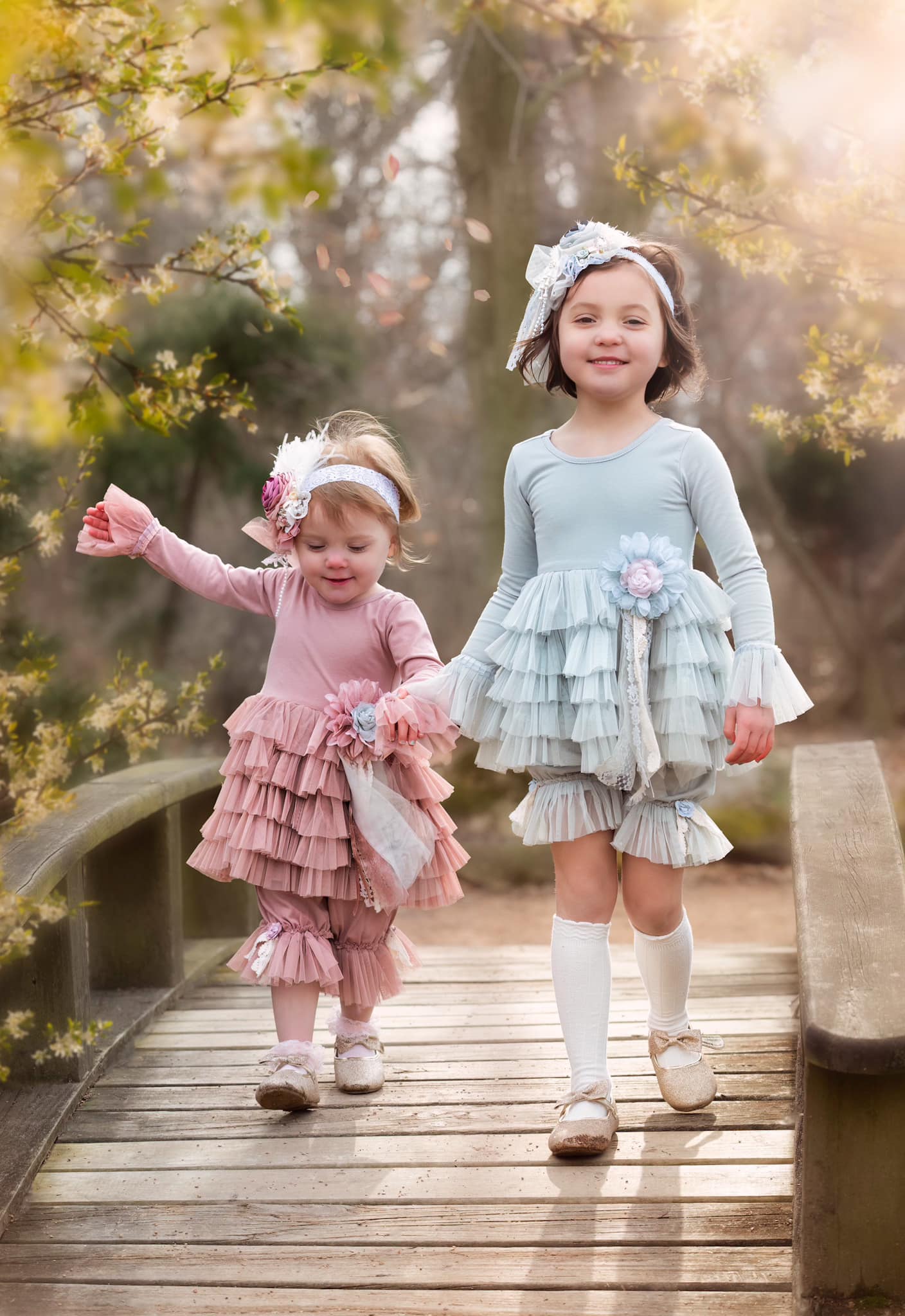 Anna Dress with Hair Bloom Bundle