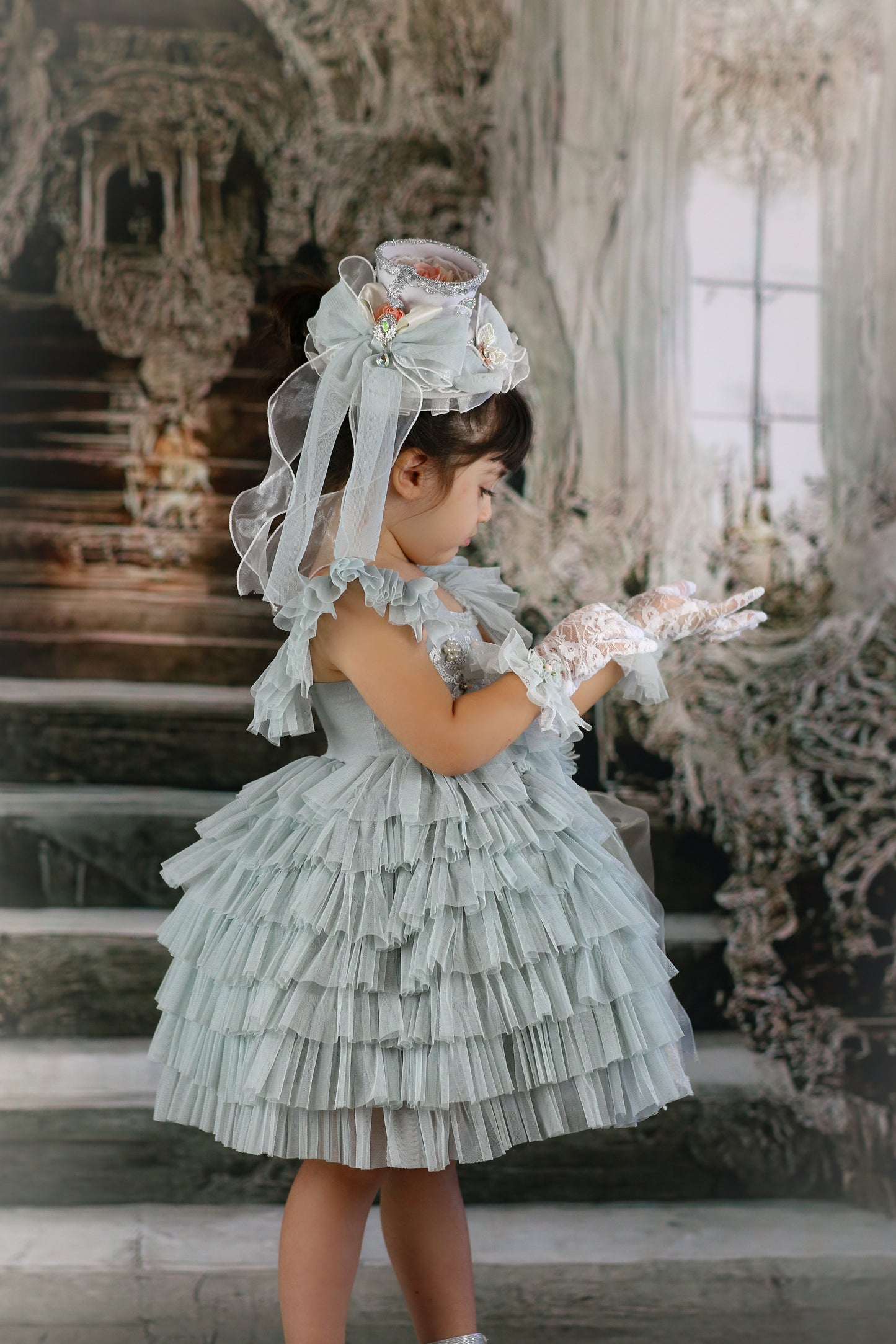 Abigail Dress with Tea Cup Bundle