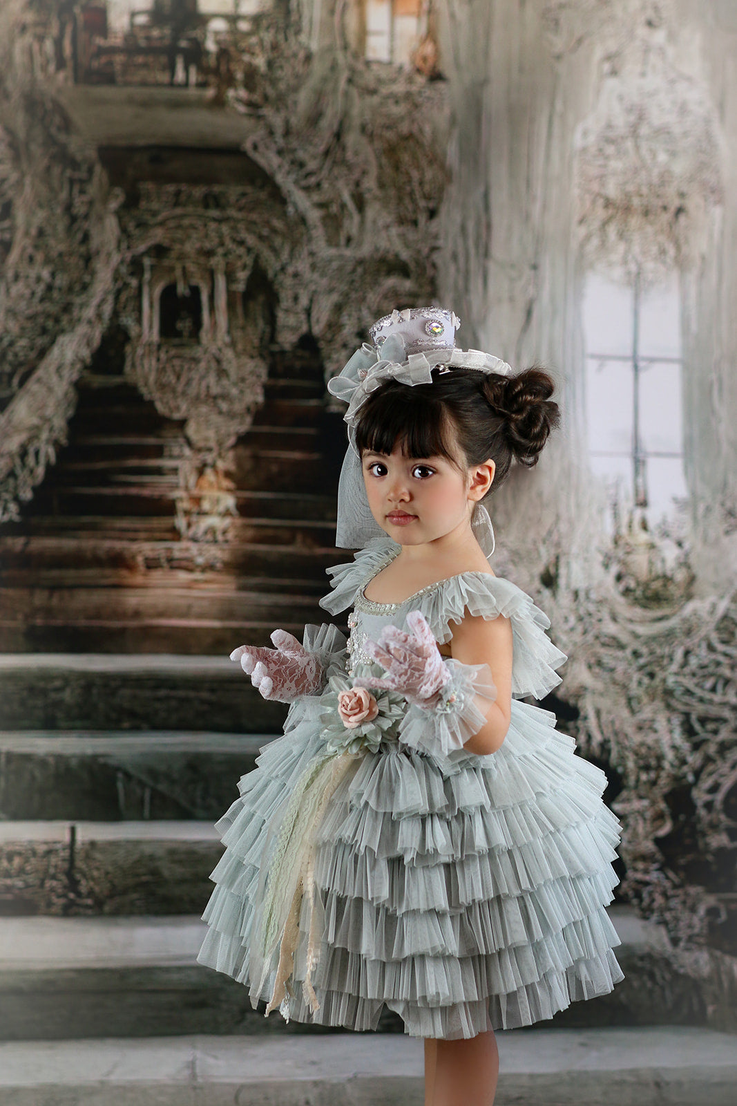 Abigail Dress with Tea Cup Bundle