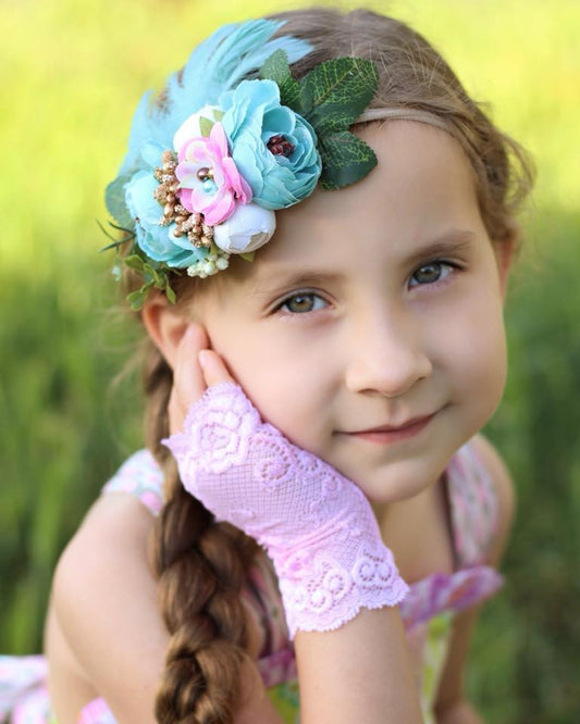 Floral headband