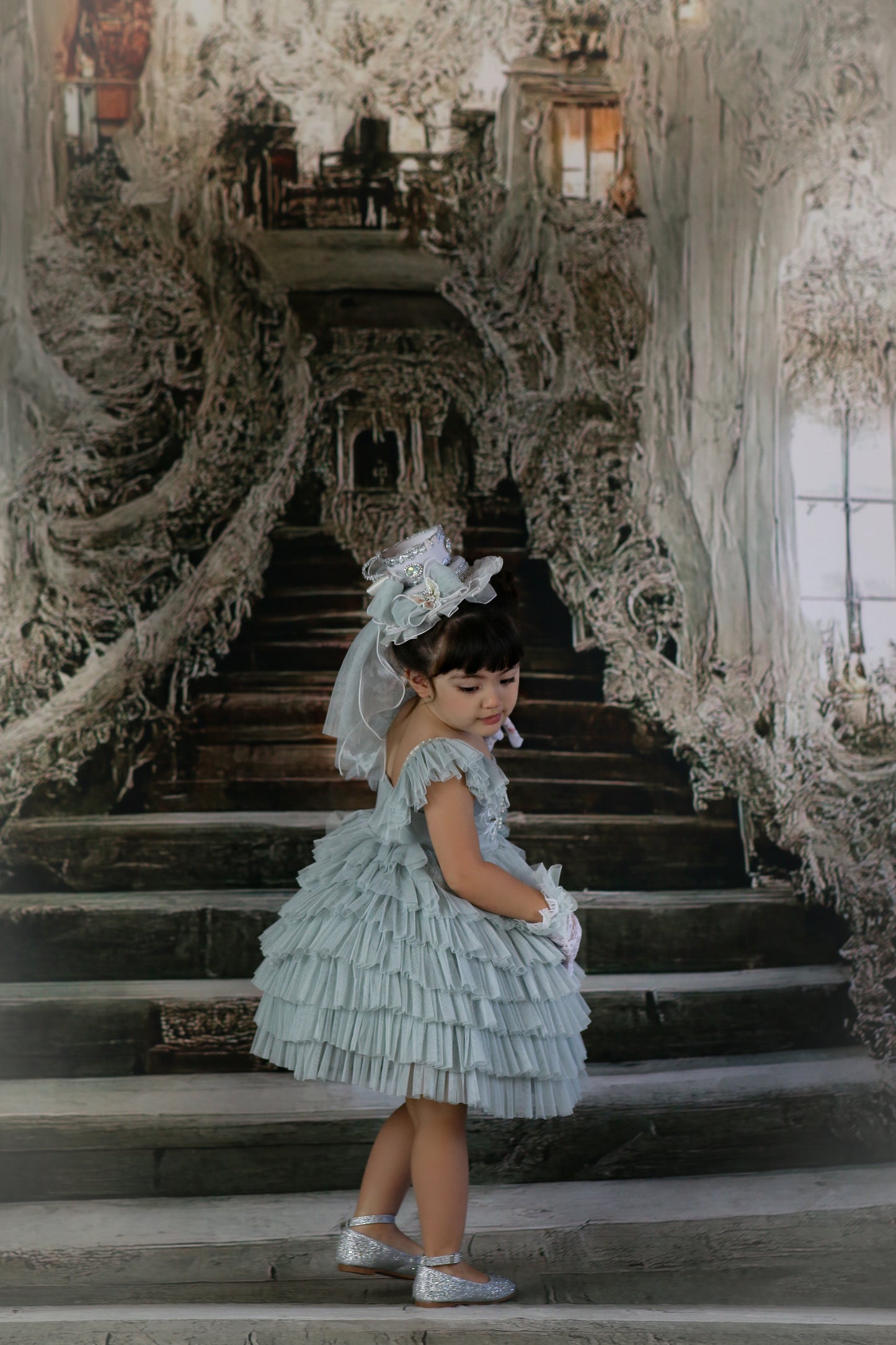 Abigail Dress with Tea Cup Bundle