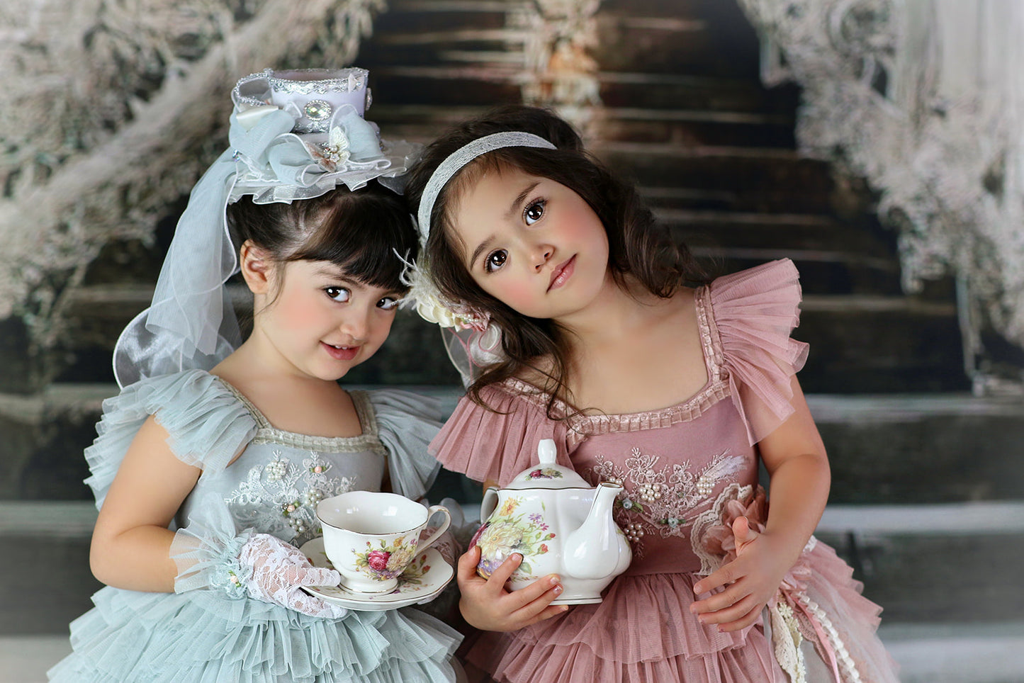 Abigail Dress with Hair Bloom Bundle