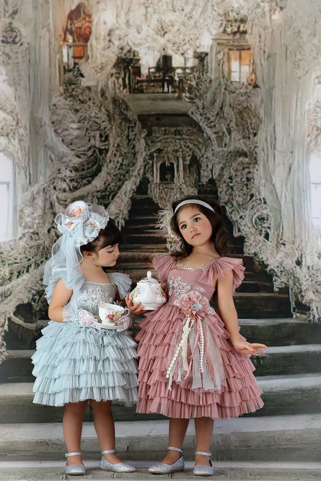 Abigail Dress with Tea Cup Bundle